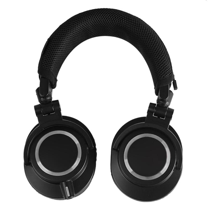 Дышащая накладка на оголовье для наушников ATH M50X Рукав для дужки Предотвращает износ Улучшает опыт ношения