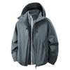 Outdoor hiking suit couple's three-in-one jacket men's mountain jacket waterproof and windproof men's and women's tide casual jacket
