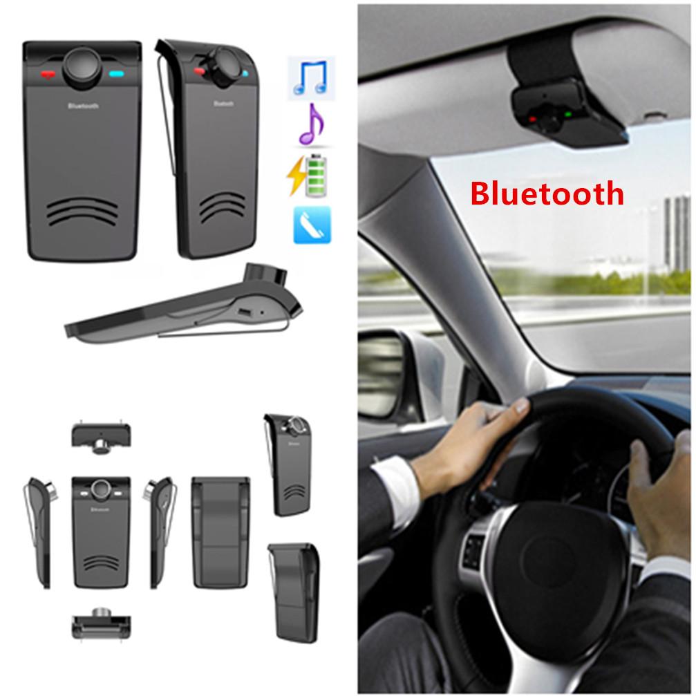 1Pcs Sun Visor Clip Bluetooth Music Support Music Broadcast Transmission