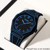 Trend Line Watch Comic Student Two Dimensional Quartz Watch Art Design Personality Watch Trend Watch