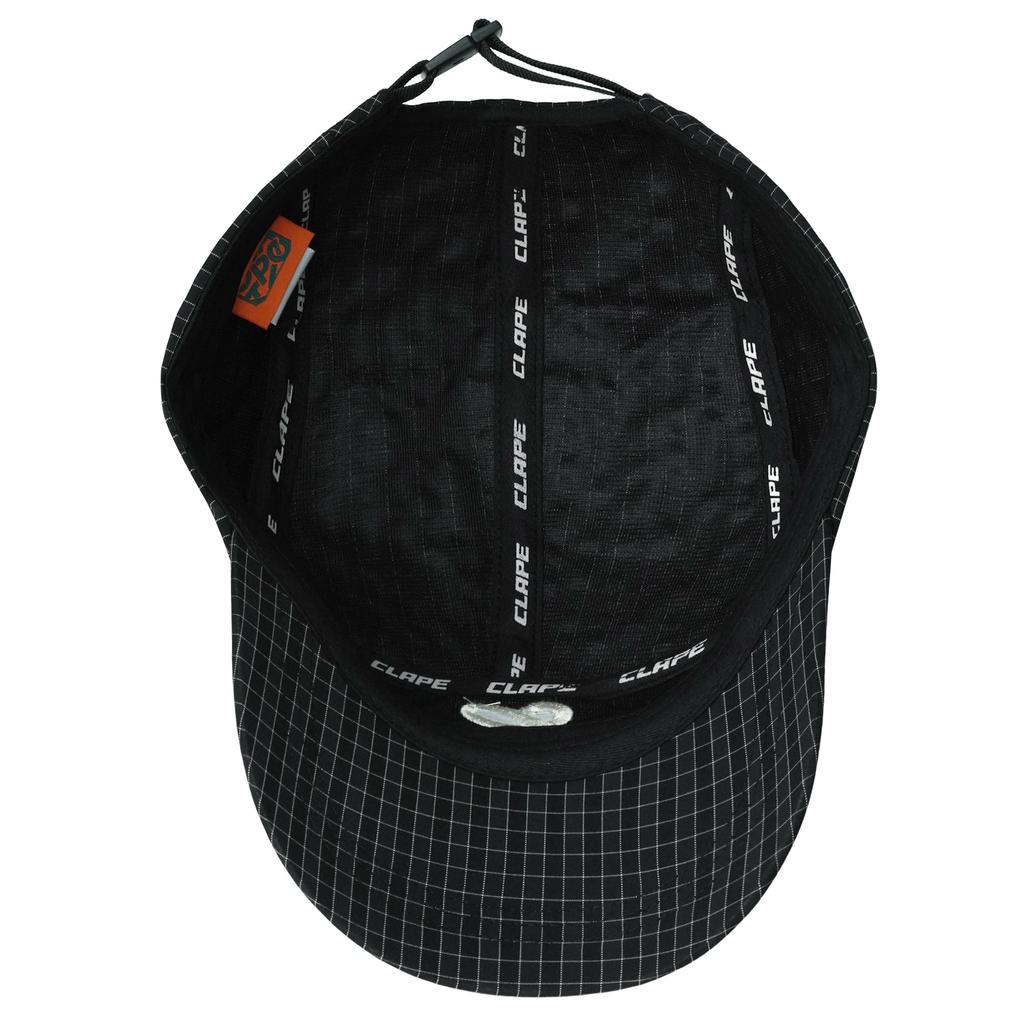 Clape Checkered Cap for Men and Baseball Summer Cap for Outdoor UV Stylish Summer Jogging Cap Women, 5-Panel Cap, Adjustable, Activities, Exercise,