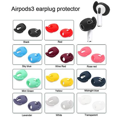 1 пара колпачков для наушников, противоскользящие амбушюры для Bluetooth-наушников, колпачки для наушников для AirPods 3, аксессуары