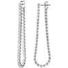 Boucles d'oreille - Amen - Diamants - Argent 925 - Oxyde de zirconium - Clou/Puce