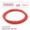 Высокотемпературный силиконовый провод 3135, 10-30 AWG, 600 В, лужёная медная жила для авиамоделей и литиевых батарей.