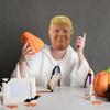 Латексная человеческая маска Трампа на всю голову для фестиваля масок на Хэллоуин, Пасхальный костюм для вечеринки, президентский косплей Дональда Трампа, фанаты