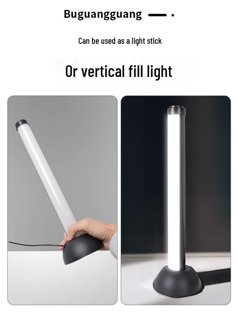 Трехцветный светодиодный заполняющий свет для отбеливания лица и омоложения кожи - Идеально подходит для фотографии, макияжа и прямых трансляций