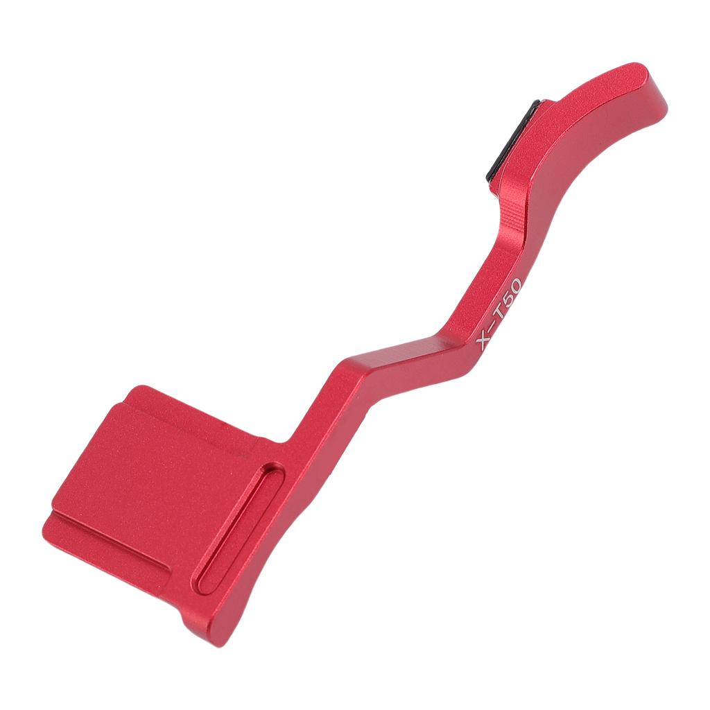 Thumb Grip with Hot Shoe Cover Fit for Fujifilm X T50 Camera Aluminum Alloy Camera Thumb Up Rest Hand Grip Photography