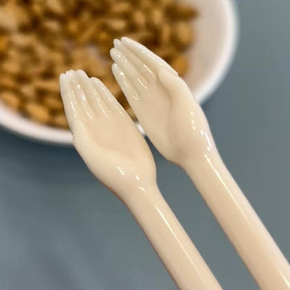 5 пар Длинная ручка Помощник Палочки для еды Пластик Детские тренировочные палочки Палочки для ладони Ужин