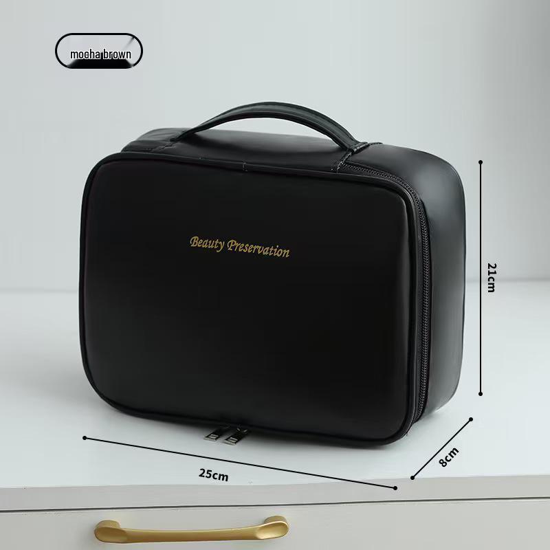 Роскошная многофункциональная косметичка – Высокая вместимость, Стильный дизайн, Свободно разделяемая, Идеально подходит для путешествий