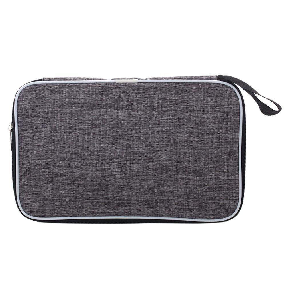 Protective Cover Table Tennis Rackets Bag Capacity Single Paddle With Belt Ping Pong Paddles Case