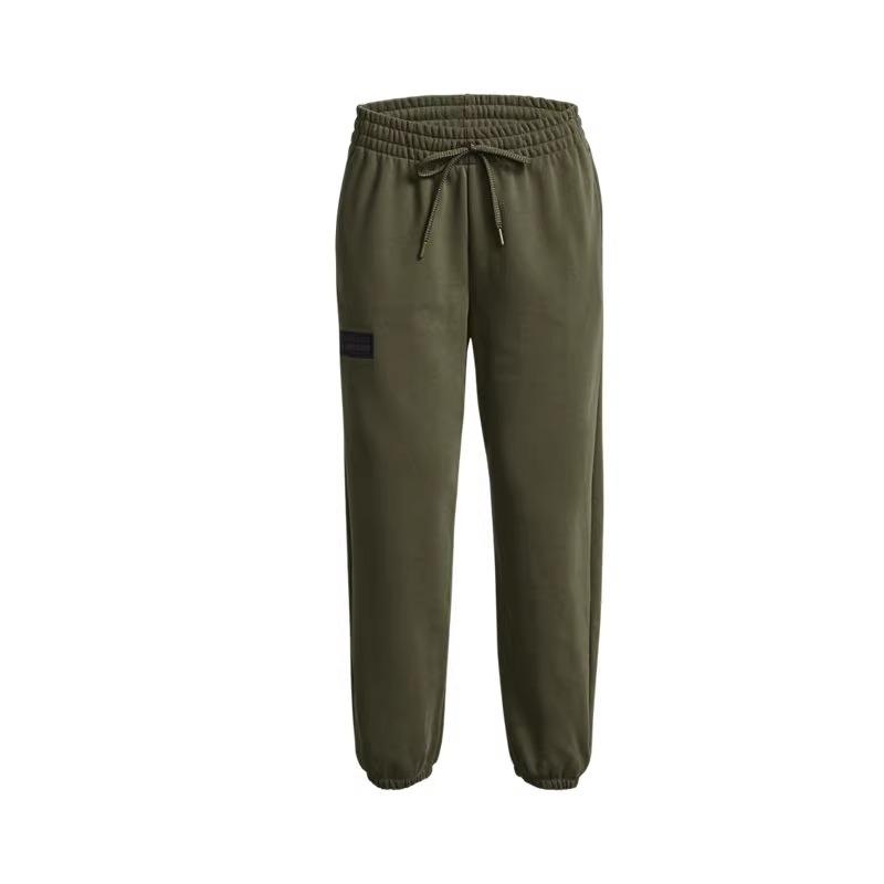 Under Armour Женские брюки Project Rock Terry, зеленые 1380196-390
