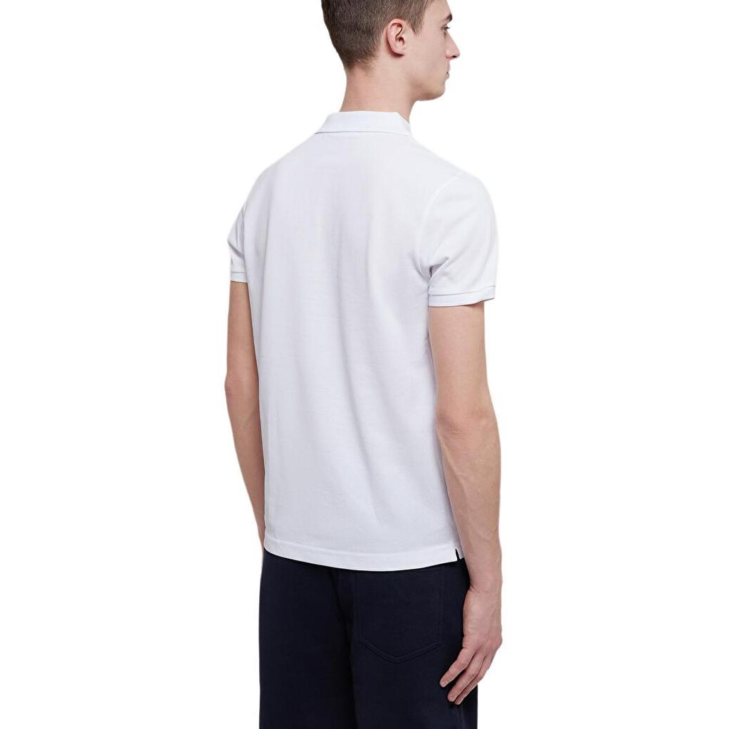 Moncler SS21 Polo Shirts Men's White Moderate 8A7070084556001