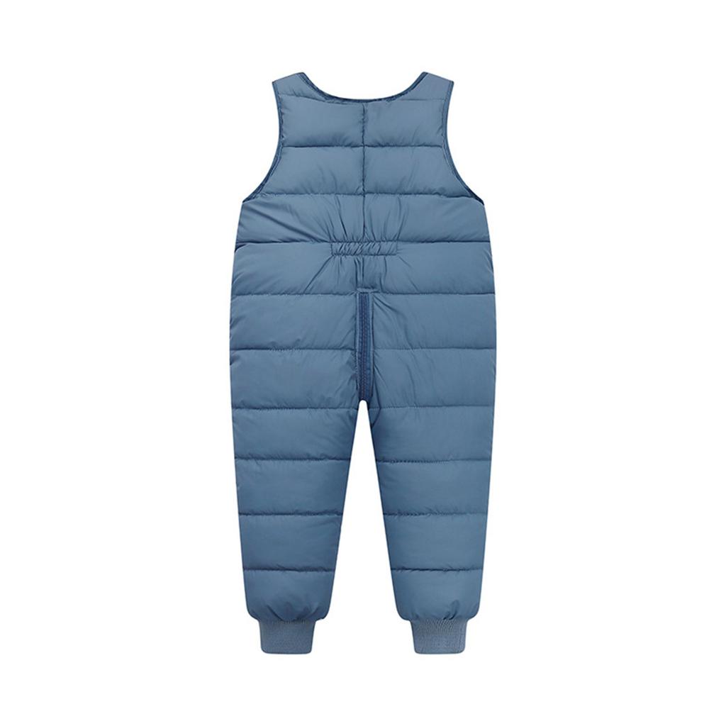 Осенние и зимние хлопковые брюки-переноски с подкладкой и утолщенным пухом для малышей и маленьких детей