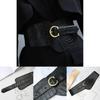Womens Wide Leather Belt With Stitching Detail For Elegant Casual And Formal Outfits