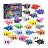 Educational Imaginative Play Axolotl Advent Calendar 2026, 3D Printed Jointed Flexible Toys, 24 Days Miniature Animal Figures Christmas Countdown with