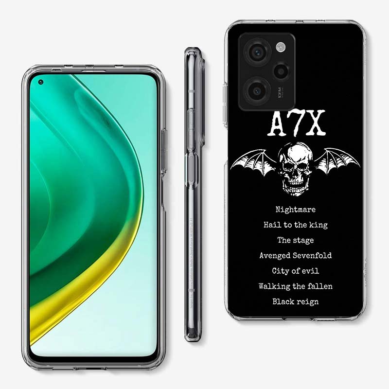 A-Avenged Sevenfold Phone Case For Xiaomi Poco F7 Ultra X7 X5 X6 F6 Pro M5S M6 X3 X4 Mi 15 14 12T 11T 10T F5 F3 M4 Pro 11 Lite C