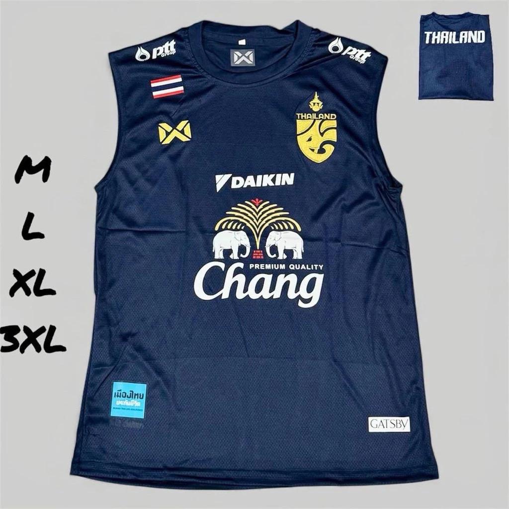 ТАИЛАНД Национальная Футбольная Футболка Майка Жилет Без Рукавов Быстросохнущая Рубашка Круглый Вырез Полиэстер Униформа Логотип Слон Спорт На Открытом Воздухе