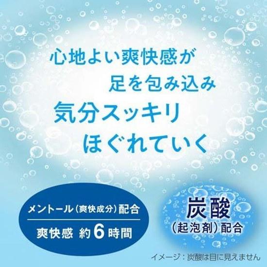 Megurizumu Клейкий Углекислый Гелевый Пакет ДЛЯ НОГ (6 листов)