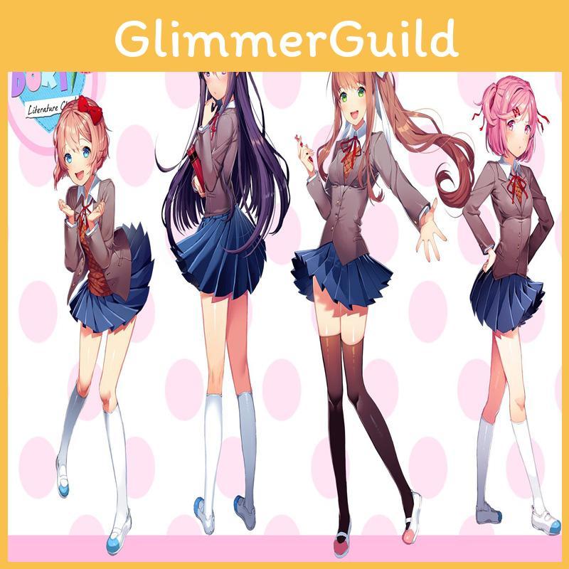 Удобные и стильные косплей-туфли для женщин из Doki Doki Literature Club