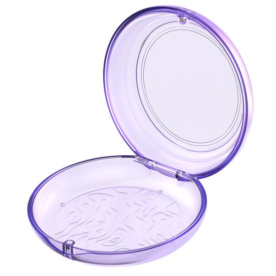 Transparent Braces Storage Box Dustproof Moisture-proof Magnetic Clasp Sealed Retainer Case Mouth Guard Case Retainer Removal Tool And Brush Container