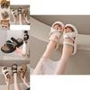 Stylish Summer Women's Sandals With Thick Sole And Elegant Design In Beige Green And Black