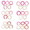 Ingemark 10 Styles Romantic Soft Ceramic Acrylic Beads Letter Chain Bracelet Boho Sweet Heart Bangles Y2K Aesthetics Jewelry New