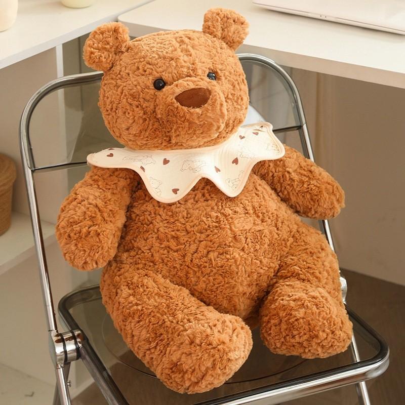 Плюшевая игрушка Медведь Барселона из мягкой коротковорсовой ткани для детей и в качестве подарка