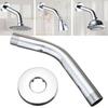 Stainless Steel Shower Bathroom Wall Mounted Shower  Head Extension Pipe