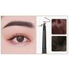 0.1g Triangle Eyebrow Pencil Waterproof Time-saving Safe Square Gold Color Tube Beauty Brow Pencil for Girl