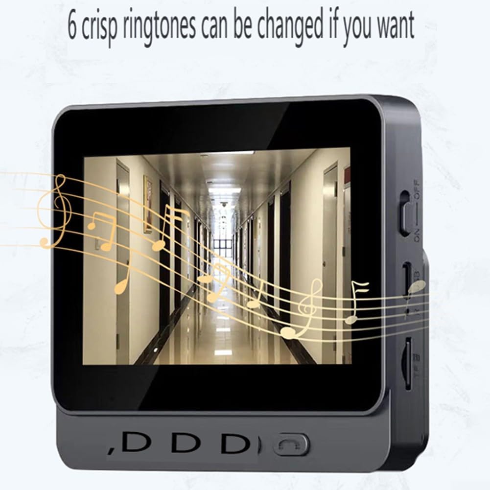 4,3-дюймовый экран, беспроводной видеодомофон, телефон, камера безопасности, дверной звонок, домофон