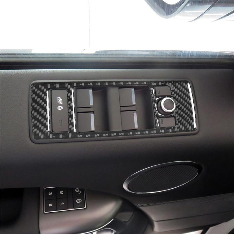 Наклейки из углеродного волокна для украшения салона автомобиля для Range Rover Range Rover Sport 2014-2017, стиль