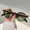 Новые овальные солнцезащитные очки женские модные прозрачные конфетных цветов оттенки для улицы UV400 ретро круглая оправа мужские для вождения трендовые солнцезащитные очки