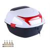 Motorcycle Rear Box Helmet Luggage Storage Top Case Large Capacity Universal for Electromobile