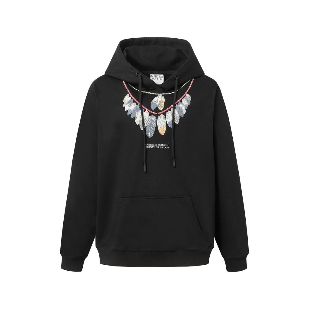MB Color Feather Phantom Wings Свитер Marcelo Tide Brand Год Молнии Змеи Парная Толстовка
