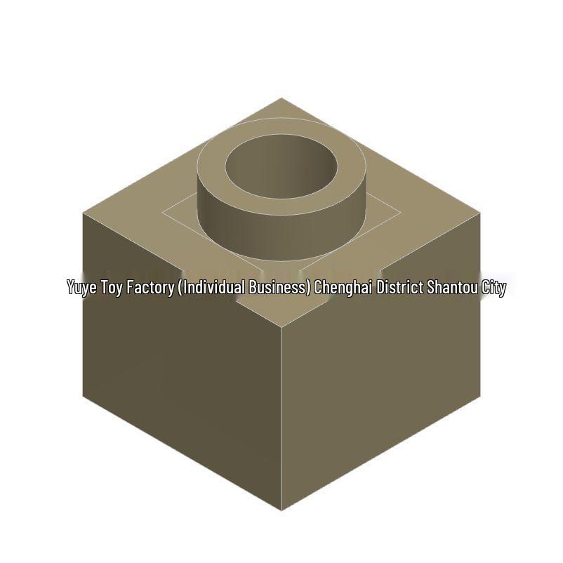 Compatible Building Block Parts: Universal 1x1x2.3 Special Brick with Hole, MOC Accessories
