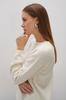 Merino wool sweater elegant flow ecru /