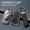 AABHO1 Alloy Car Remote Key Case Cover Shell For Chevrolet Chevy Malibu Camaro Cruze Traverse Spark Equinox Sonic Volt Bolt Accessories