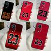 Basketball Number 23 Phone Case For Honor 90 Lite 50 70 Magic 5 6 Pro X6 X7 X8 X9 X6a X7a X8a X9a X9b X8b Cover