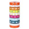Educational Wooden Cylindrical Mathematics Numbers Cube Puzzle Game Toy for Children