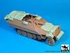 Black Dog Набор аксессуаров Ausf D смола военные детали HAUT35270 1/35 Sd.Kfz.251/9 (для Тамии) (танк)
