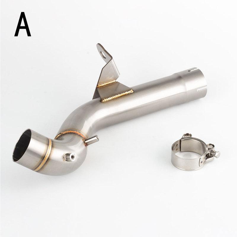 Motorcycle Exhaust Stainless Steel Link Pipe For BMW F750GS F850GS F 850 GS 2018-2022 F850GS exhaust F850 Muffler