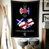 Ulster Wall Tapestry Aesthetic Wall Hanging Printed Fabric Blanket Decorative Tapestries for Bedroom Living Room Home Decor