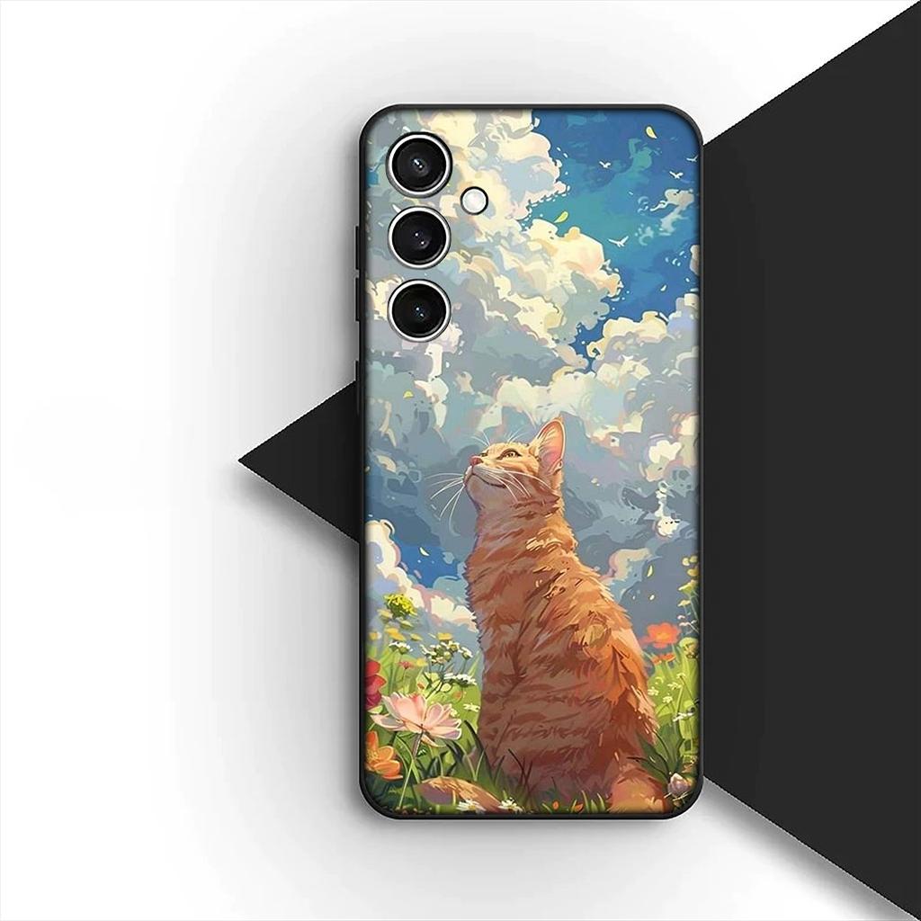Чехол для Xiaomi Redmi Note 12 11 10 A3 Pro 10A 10C 12C Note12 5G 4G Силиконовый чехол для телефона Комиксы Мяу Котёнок Кошка