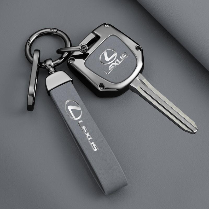 JBH4 Leather Car Smart Remote Key Case Cover Protector Shell Holder for Lexus Old Lingzhi rx330 is200 IS400 Keychain Auto Accessories