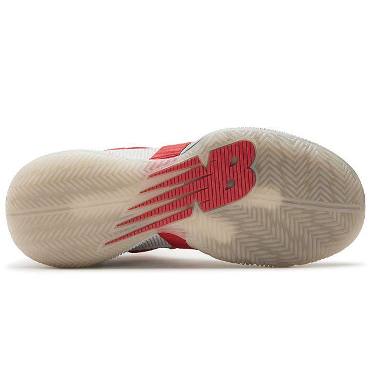 New Balance Nb Omnis Leonard Сетка Удобные Универсальные Мид-топ Ретро Баскетбольные Кроссовки Мужские кроссовки Серый Красный BBOMNXDG