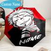 Custom Name Umbrella Powerful Anime Jujutsu Umbrella 8-Frame for Travel, Camping, Casual Lightweight Portable, Essential for Family Gifts