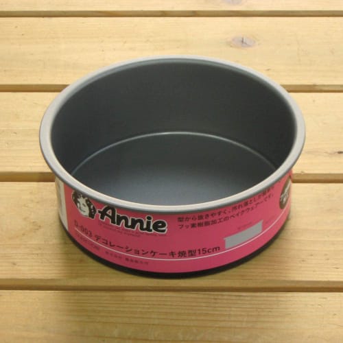 Shimotori Corporation Black Figure Decorating Cake Pan with Base, 15cm, Made in Japan, D-003