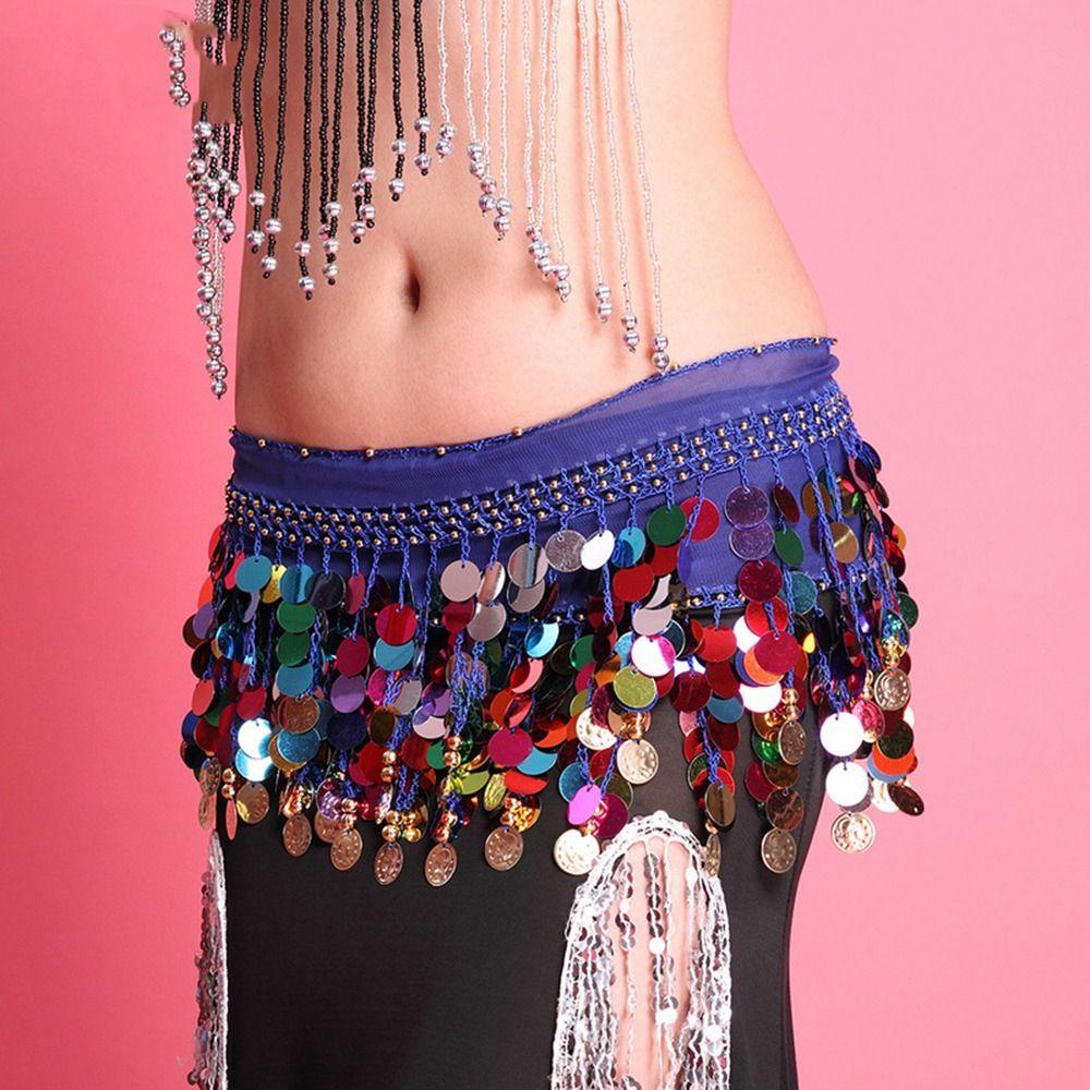 Для Девочки Для Женщин Аксессуары для Танца Живота Костюмы для Танца Живота Пояс-цепочка для бедер Пояс для Танца Живота