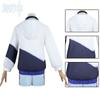 Yuanshen linkage cos service linkage drill, Qiqi cosplay derivative men's and women's clothing cos game animation clothing
