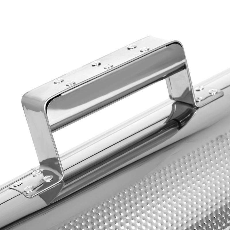 Metal Guiro Shaker Metal Guiro Instruments with Scraper Latin Percussion Instrument for Performances and Music Training